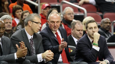 Ohio State basketball's coaching staff.