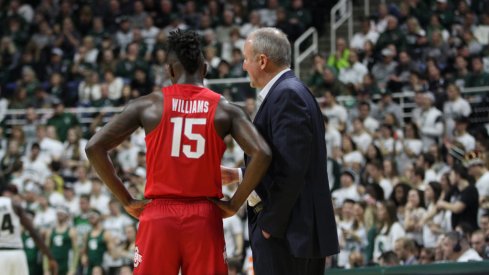 Thad Matta and Kam Williams. 