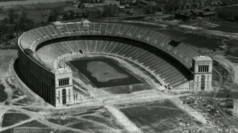 The majestic Ohio Stadium opened in 1922.