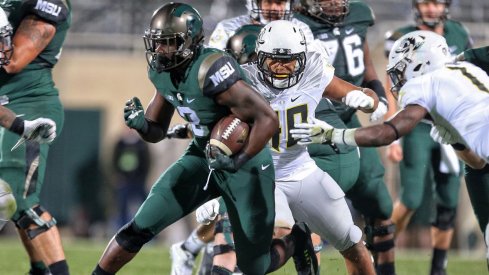 Spartan tailback L.J. Scott