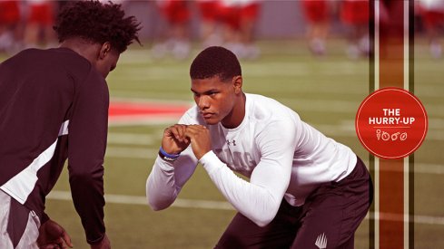 Isaiah Pryor (right) and Marcus Williamson at Ohio State