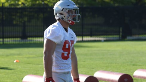 Nick Bosa in an Ohio State uniform.