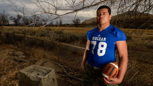 Four-star defensive tackle Jay Tufele