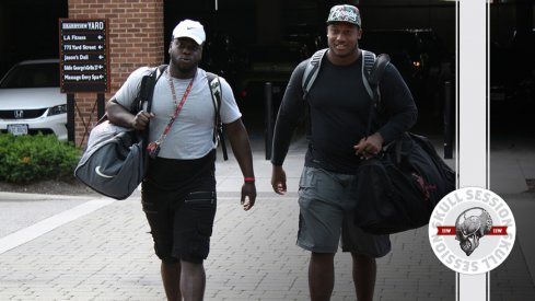 Robert Landers and DaVon Hamilton brought bags for the August 12th 2016 Skull Session