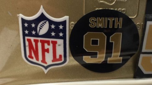 Photo: New Orleans Saints Will Smith Decals