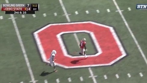 Curtis Samuel 79-yard touchdown reception against Bowling Green