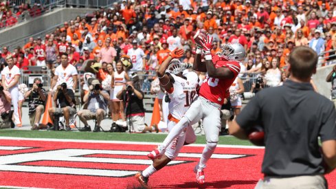 Noah Brown hauls in a touchdown. 