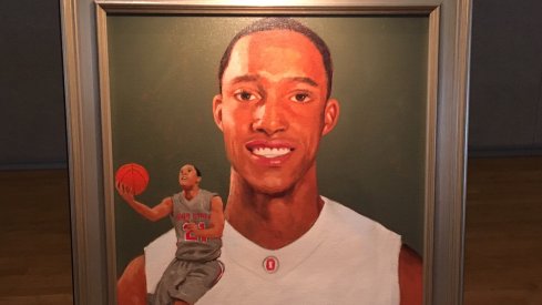 Evan Turner's Hall of Fame Portrait