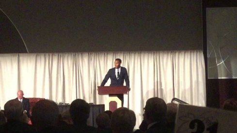 Evan Turner Gives his Ohio State Hall of Fame induction speech.