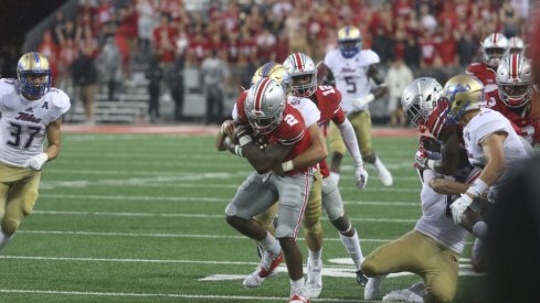 Dontre Wilson and Curtis Samuel are showing the versatility at H-back that Urban Meyer always wanted at Ohio State.