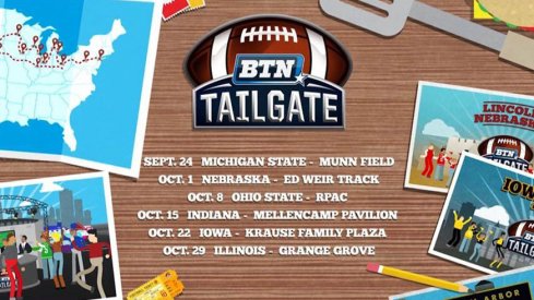 BTN Tailgate is coming to Columbus on Oct. 8