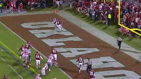 Noah Brown touchdown against Oklahoma.