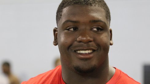 Ohio State offensive tackle Jamarco Jones. 