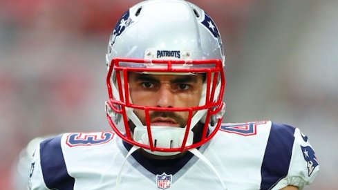 Nate Ebner with the New England Patriots.