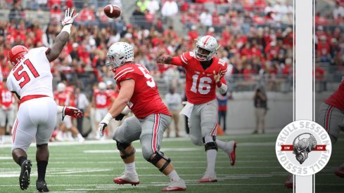 J.T. Barrett goes long for the October 5th 2016 Skull Session