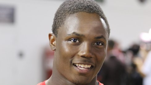 Ohio State WR Terry McLaurin meets with the media. 