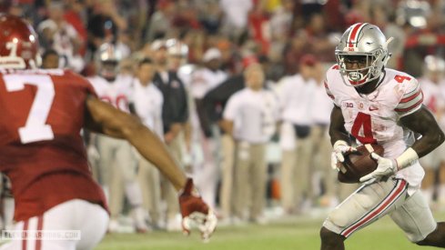 Curtis Samuel is on pace for 1,000 rushing and receiving yards in 2016.