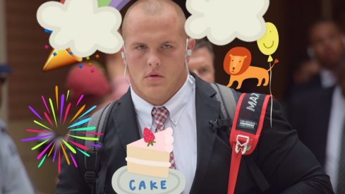 Billy Price celebrates his 22nd birthday.