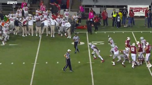 Ohio State beat Wisconsin with a walkoff sack in overtime.