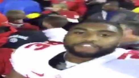 Chris Worley trolls salty Wisconsin fans after the overtime victory.