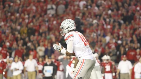 J.T. Barrett is the player of the game.