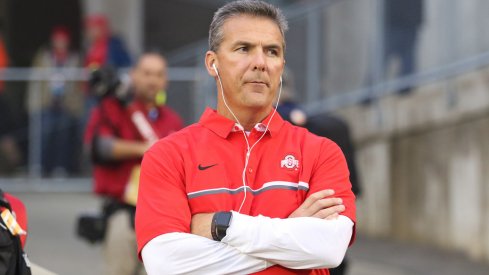 Urban Meyer said he isn't panicking yet with Ohio State's wide receivers' production.