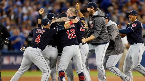 The Cleveland Indians topped the Toronto Blue Jays in the ALCS and a lot of Ohio State athletes are happy.