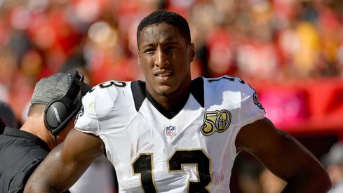 The New Orleans Saints Michael Thomas turned in his first 100-yard receiving game in the NFL