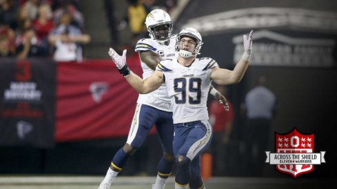 Bosa hits the shrug.