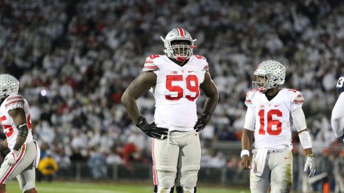 Isaiah Prince and J.T. Barrett vs. Penn State.