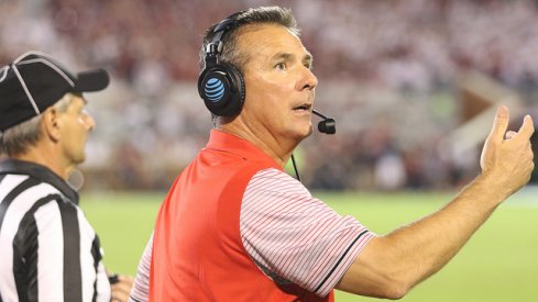 Urban Meyer against Oklahoma.