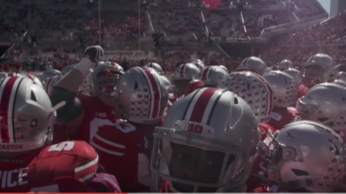 Ohio State-Northwestern trailer.