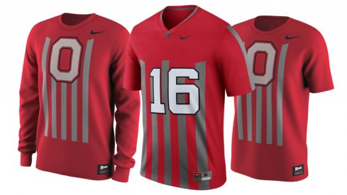 Nike's Ohio State throwback jerseys honoring the 1916 Buckeyes are available for purchase.