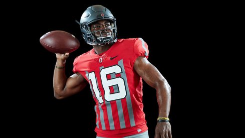 Ohio State's throwback uniforms for Saturday's game unveiled.