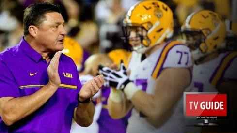 Oct 22, 2016; Baton Rouge, LA, USA; LSU Tigers head coach Ed Orgeron before a game against the Mississippi Rebels at Tiger Stadium. Mandatory Credit: Derick E. Hingle-USA TODAY Sports