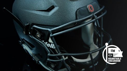 Ohio State will don these nasty helmets in a nod to Chic Harley and the 1916 Ohio State Buckeyes.