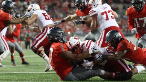 Michael Hill could've been busted for loitering in Nebraska's backfield. 