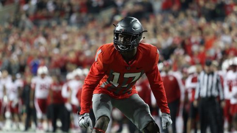 Ohio State linebacker Jerome Baker