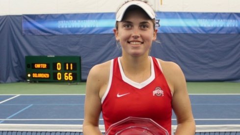 Francesca Di Lorenzo wins second consecutive national indoor collegiate championship.