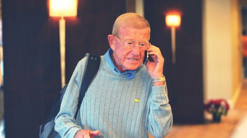 Lou Holtz in 2014.