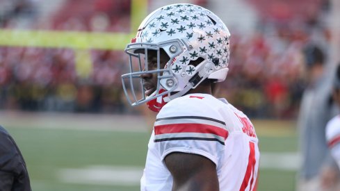 Curtis Samuel scored three times on nine touches.