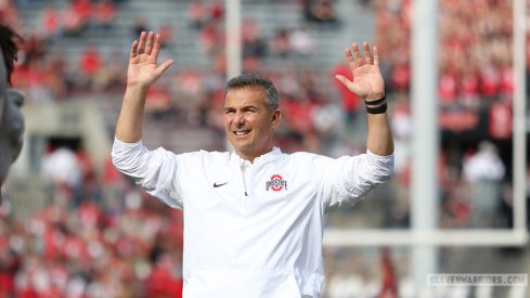 Urban Meyer and his Buckeyes are on a roll and Vegas is eating it up.