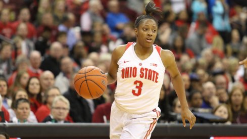 Kelsey Mitchell led Ohio State past Cleveland State.