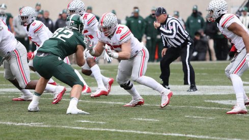 Nick Bosa against Michigan State.