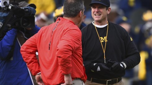 A look at how Urban Meyer and Jim Harbaugh imprinted on the Ohio State-Michigan rivalry in the 80s.