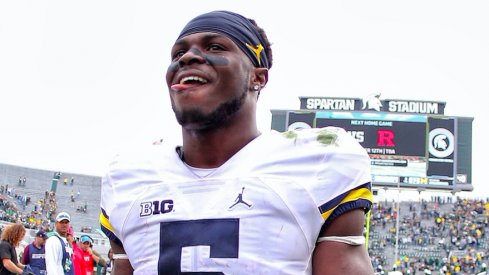 Jabrill Peppers beats Michigan State