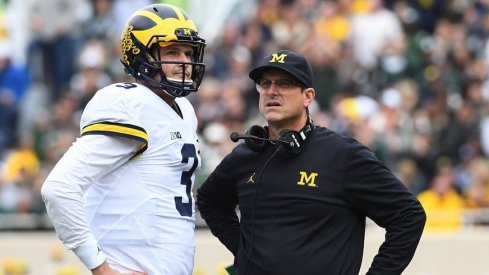 Jim Harbaugh confirms Wilton Speight is practicing.