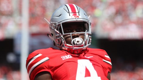 Ohio State's Curtis Samuel scores a touchdown. 