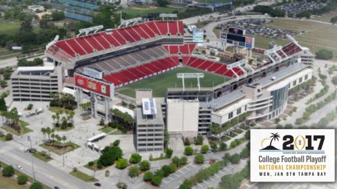 Raymond James Stadium will host the 2017 College Football Playoff National Championship