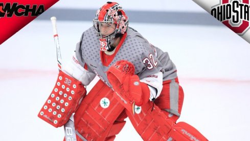 Ohio State goaltender Kassidy Sauve is the WCHA's Defensive Player of the Week.